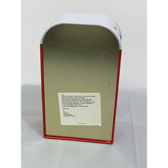 Coca-Cola Miniature Vending Machine Tin Canister Collectible - Picture 3 of 5